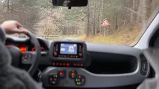 2024 FIAT PANDA SPORT HYBRID | 4K POV TEST DRIVE MOUNTAIN