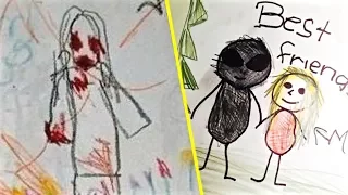 Los Dibujos Mas Escalofriantes Hechos Por Niños