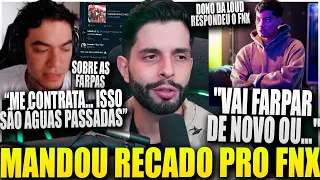 DONOS DA LOUD RESPONDEM O FNX e RELEMBRAM FARPAS DO PASSADO APÓS ELE PEDIR PARA ENTRAR NA LOUD