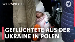 Hotspot für Flüchtlinge aus der Ukraine – Bahnhof Przemyśl in Polen