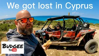 We rented a 4 seater Off road buggy in Cyprus