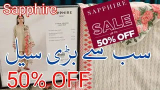 Sapphire sale 50% off || sapphire summer 2024 📢