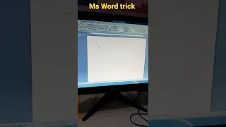 ms word magical tricks #shortvideo #video #trandingshorts #newshorts #mswordtricks #computertricks