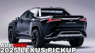 2025 Lexus Pickup Introduced! The most powerful pickup?!
