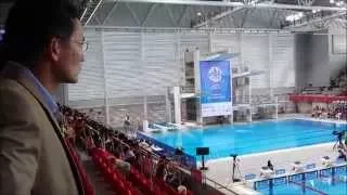 Supporting INA Diving team @ SEA Games 2015 Singapore