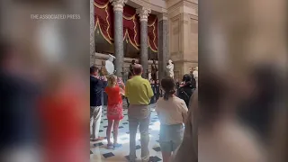 Capitol Police stop a youth performance of the ‘Star-Spangled Banner’