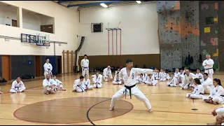 Kancho Nobuaki Kanazawa 8.DAN, kata Heian Sandan (SKIF)