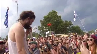 Edward Sharpe & The Magnetic Zeros - Man On Fire, I Don't Wanna Pray (live @ Bonnaroo 2013)