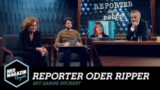 Reporter oder Ripper mit Sabine Rückert | Neo Magazin Royale mit Jan Böhmermann -  ZDFneo