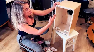 How to change & replace your cajon strings // Heidi Joubert