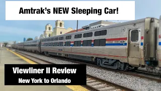 Amtrak Silver Star from New York to Orlando in a Viewliner II Sleeping Car