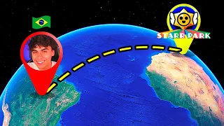 Viajei 7000km até o parque do Brawl Stars