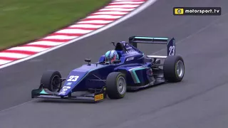 Billy Monger makes a remarkable return to racing