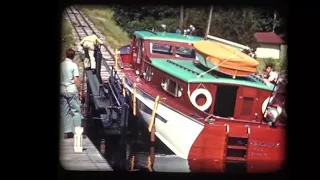 found footage.. Big Chute Marine Railway  in the 1950's
