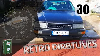 Audi V8 Quattro remonto darbai ir smulki restauracija || RETRO Dirbtuvės