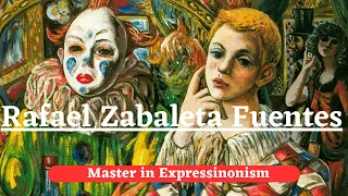 RAFAEL ZABALETA🖌️The GENIUS* View his paintings in 4K |Slideshow| Classic Music MOZART | TVart