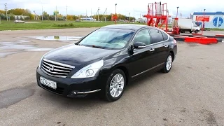 2011 Ниссан Теана J32. 2.5 CVT. Обзор (интерьер, экстерьер, двигатель).