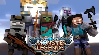 Monster School Mobile Legend Challenge   Minecraft Animation