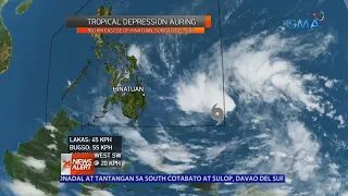 TD Auring, first cyclone to hit Philippines in 2021, enters PAR | 24 Oras News Alert