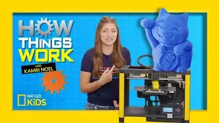 How 3D Printers Work | How Things Work with Kamri Noel