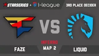 FaZe vs Liquid - Inferno Map 2 - 1080p60 - 3rd Place Finals StarLadder StarSeries i-League Season 4