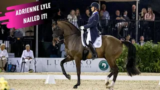 Adrienne Lyle & Salvino Nailed It! Grand Prix Dressage CDI 5* Wellington Florida