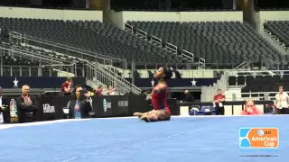 Simone Biles - Floor Exercise - 2015 AT&T American Cup Podium Training