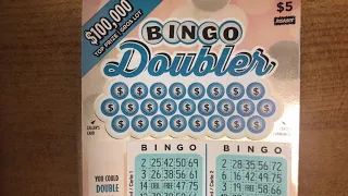 BINGO DOUBLER,instant scratch ticket, Ontario Lottery and gaming