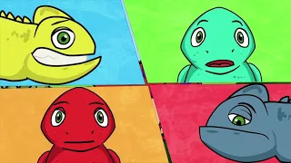 Профессор Почемушкин - Развивающий мультфильм для детей –Какого цвета хамелеон?