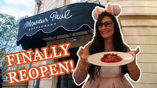 Monsieur Paul DINNER 🗼 Disney EPCOT food review