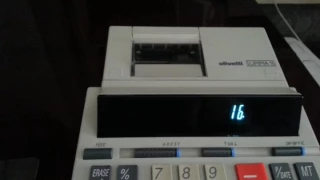 calculator   Olivetti SUMMA 10