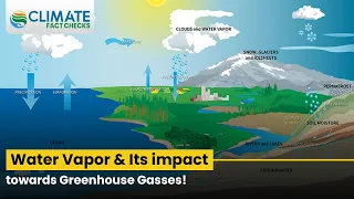 Water Vapor & Its impact towards Greenhouse Gasses! Climate fact checks