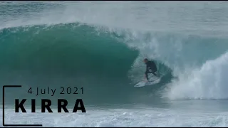 Surfing Pumping Kirra - Sunday 4 July 2021