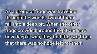 The Group of Frogs | learn English through story | improve your English | learn English