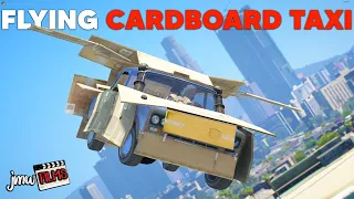 FLYING CARDBOARD TAXI! | PGN # 305 | GTA 5 Roleplay