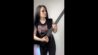 Pantera - Domination (solo cover by Elena Verrier)