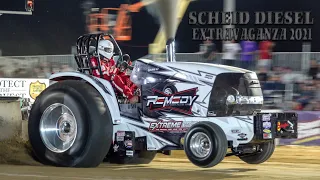 Tractor Pull 2021 Scheid Diesel Extravaganza 4.1 Lim Pro Stock Tractors. Pro Pulling League.