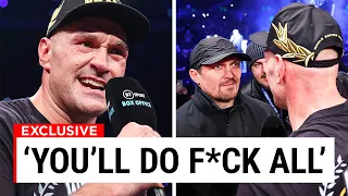 Tyson Fury SLAMS Oleksandr Usyk In A WILD Rant..