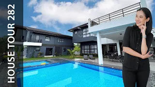 House Tour 282 • An Upscale Modern House and lot for sale in Antipolo, Parkridge • Presello