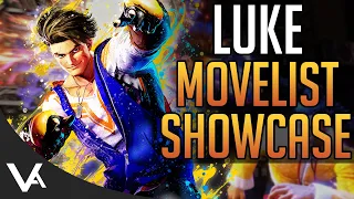 STREET FIGHTER 6 Luke Move List! All Normals, Specials & Supers (Closed Beta)
