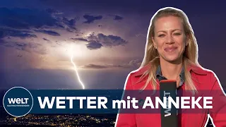 WELT WETTER AM 29. JUNI 2022: Gewitter über Deutschland - Unwetter sind möglich