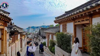 [4K UHD] Bukchon Hanok Village-북촌한옥마을 Seoul Walking Tour-2022