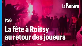 OM-PSG (0-2) : les Parisiens fêtés par 300 supporters à Roissy à leur retour de Marseille