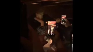 Justin Bieber taking shots on the bar at Storyville Boston Nightclub in Massachusetts   May 11, 2016