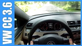 POV Volkswagen CC 3.6 V6 300 HP GREAT! OnBoard Acceleration & Sound