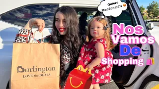 LLEVO A MI REBORN TODDLER DE COMPRAS POR PRIMERA VEZ 😱 JOBRAYSA ME PIDE MCDONALD’S * + HAUL DE ROPA