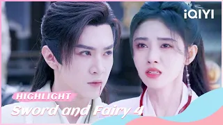 Highlight EP36:Yun Tianhe and Han Lingsha Hand in Hand Leaving🥹 | Sword and Fairy 4 | iQIYI Romance