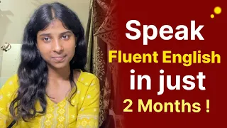 Speak Fluent English in just 2 Months !! #fluentenglish #learning #speaking