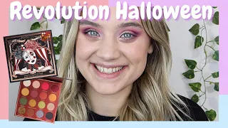 REVOLUTION HALLOWEEN CARNIVAL COLLECTION REVEAL AND REVIEW REVOLUTION NEW PALETTE REVIEW + SWATCHES