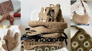 😱 IMPOSITIONED! my crocheted bags. SHODDI